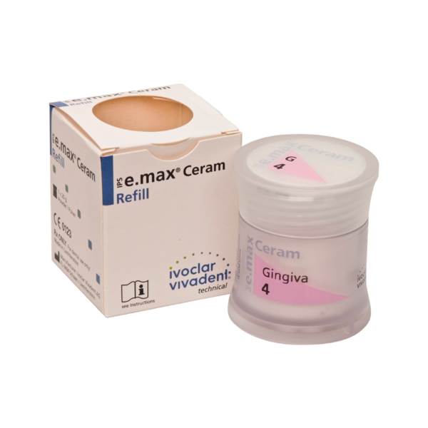 IPS e.max Ceram Gingiva - десневая масса, цвет 4, 20 г - фото 0