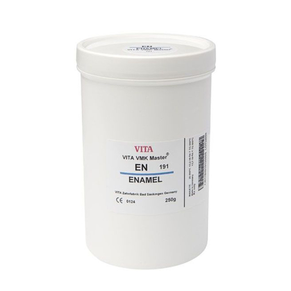 VITA VMK MASTER ENAMEL - порошок для облицовки металлических каркасов с КТР (цвет на выбор), 250 г - фото 0
