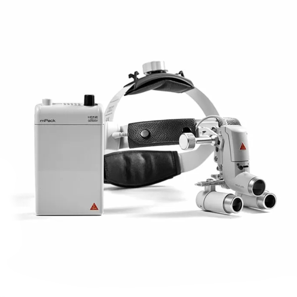 Лупа налобная Heine HRP 4x/340 мм + осветитель ML4 LED - фото 0