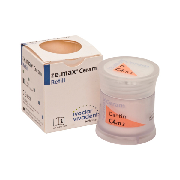 IPS e.max Ceram Dentin - дентин, цвет C4, 20 г - фото 0