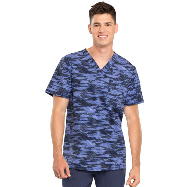 Топ мужской Cherokee CK902, синий/фиолетовый, 2XL - фото 0