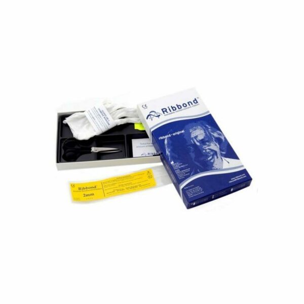 Лента Ribbond, для шинирования, 2 мм x 22 см, толщина нити 0.35 мм, с ножницами - фото 1