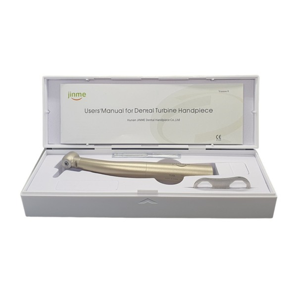 Наконечник турбинный Jinme J6, с фиброоптикой, для переходника Multiflex, без адаптера в комплекте - фото 2