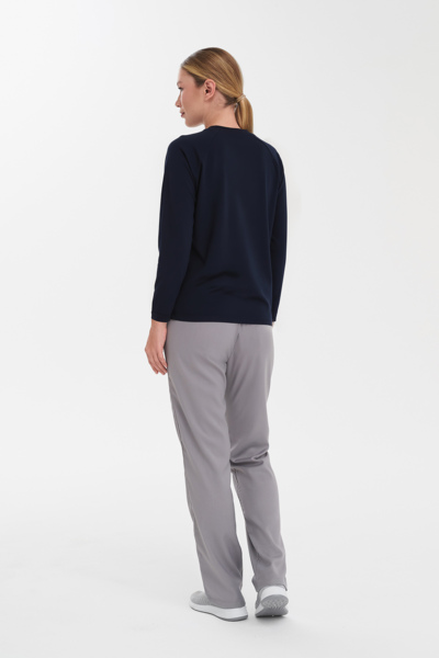 Лонгслив женский Тезис TZ112, темно-синий, 44 - фото 4