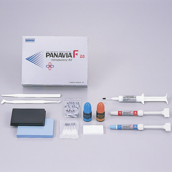 PANAVIA F 2.0 KIT - цемент двойного отверждения, набор, оттенок Light - фото 1
