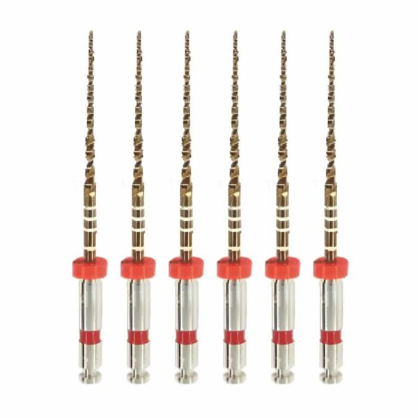 Файлы машинные Geosoft EndoLine S-FLEXI, стерильные, для первичного эндодонтического лечения, 25 мм, №25/.04, никель-титан, 6 шт - фото 0