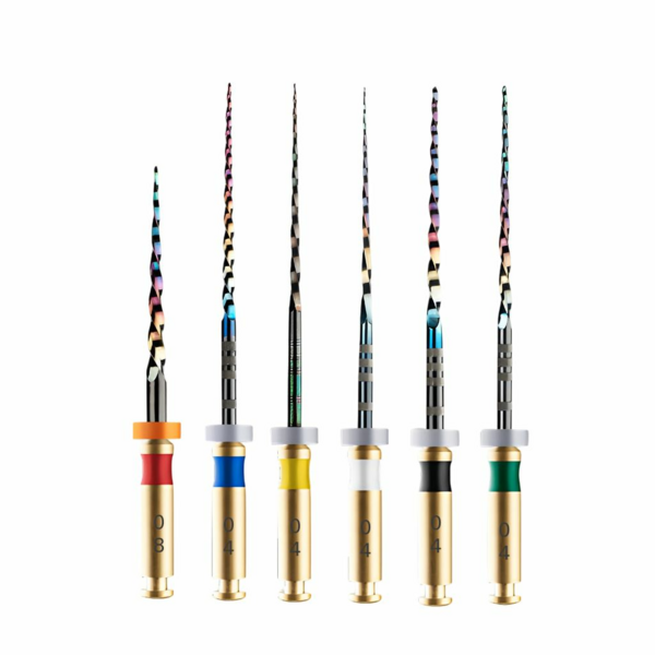 Файлы машинные Coltene HyFlex CM, стерильные, для техники Crown Down, 31 мм, набор M (№35-60/.04; №25/.08, 19 мм), никель-титан, 6 шт - фото 0