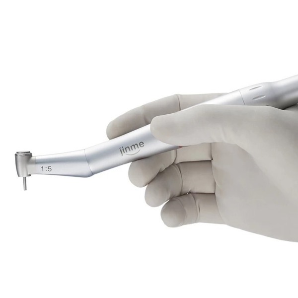 Наконечник угловой повышающий СА 1:5, со светом Hunan Jinme Dental Handpiece - фото 1