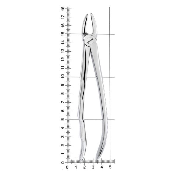 Щипцы для удаления зубов, верхние моляры (слева), S-образные, анатомические - фото 9