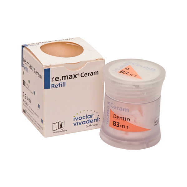 IPS e.max Ceram Dentin - дентин, цвет B3, 20 г - фото 0