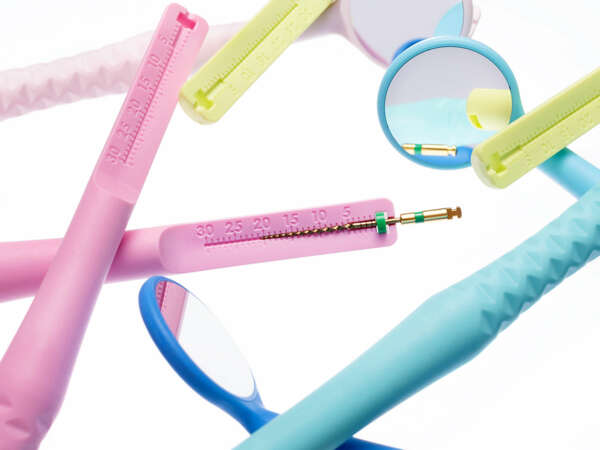 Зеркало стоматологическое Dialog M2 Endo-Guage, родиевое, №3, лавандовый, 4 шт - фото 4