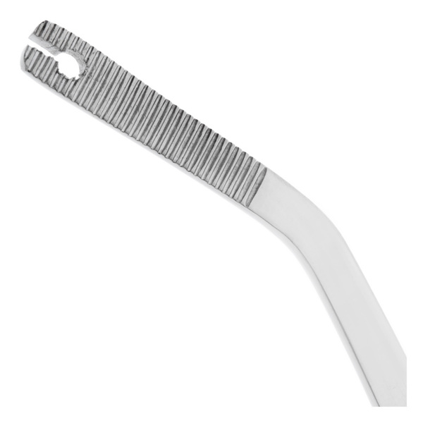 Пинцет шовный HLW 22-13*, угловой, 150 мм - фото 1