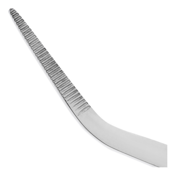 Пинцет анатомический HLW Flagg 22-2*, изогнутый, 160 мм - фото 1