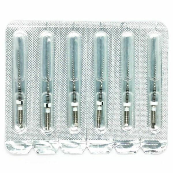 Файлы машинные Eurofile DK-Files, для препарирования каналов, 25 мм, №15/.06, никель-титан, 6 шт - фото 1