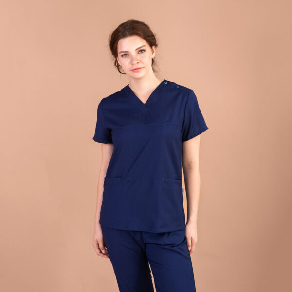 Туника женская Тезис TZ300, темно-синий, 42 - фото 1