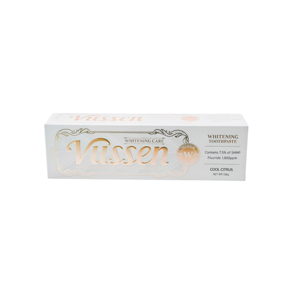 Зубная паста Vussen W Cool Citrus, отбеливающая, цитрувая свежесть,120 мл - фото 2