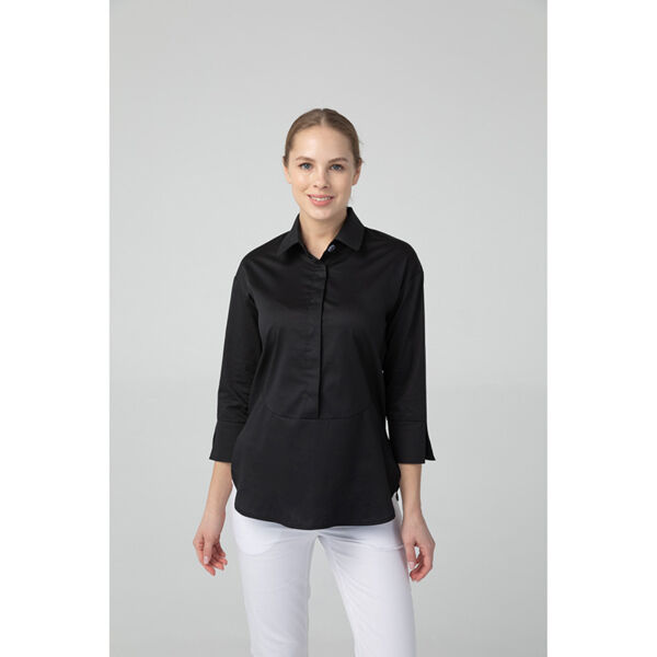 Рубашка женская Dr. Nice, черный, 48 - фото 3