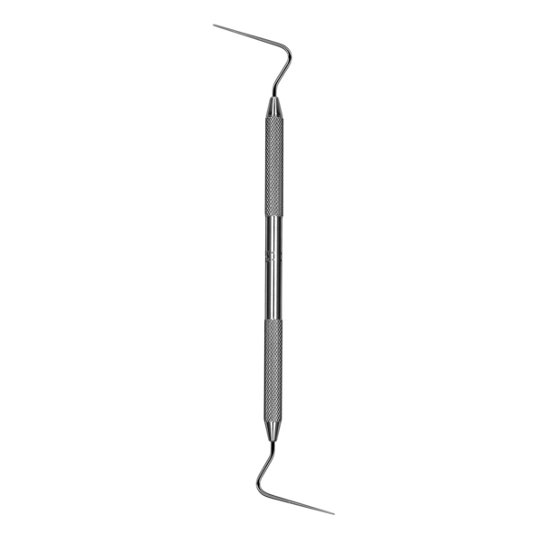 Плаггер Hu-Friedy Machtou №1/2, двусторонний, для вертикальной конденсации гуттаперчи, 0.5/0.6 мм, ручка №41, сталь, 1 шт - фото 0