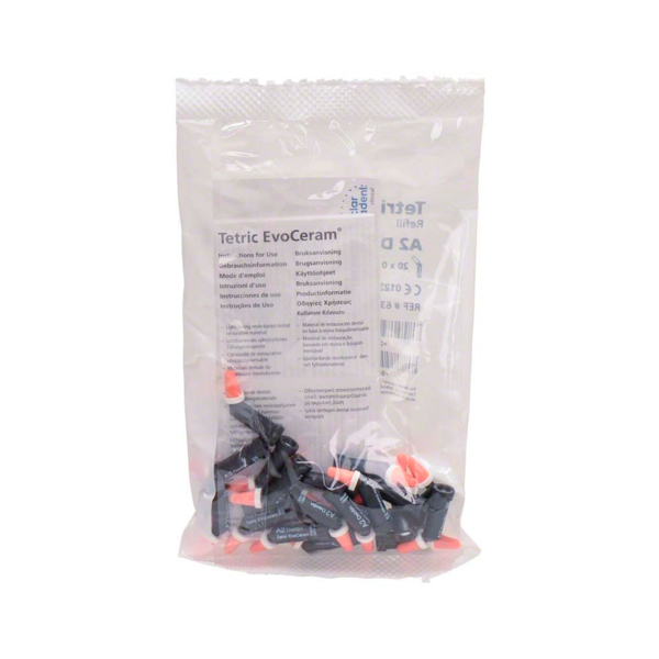 Tetric EvoCeram Refill Dentin - композитный материал светоотверждаемый, цвет A2, 20x0.2 г - фото 1