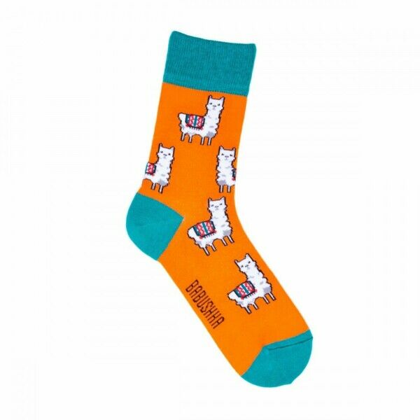 Носки мужские, "Лама", оранжевый, 41-45 - фото 1