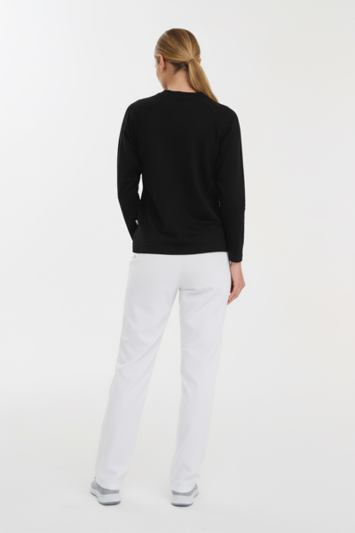 Лонгслив женский Тезис TZ112, принт "DENTIST", черный, 44 - фото 5