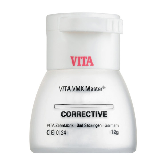 VITA VMK MASTER CORRECTIVE - порошок для облицовки металлических каркасов с КТР (цвет на выбор), 12 г - фото 0