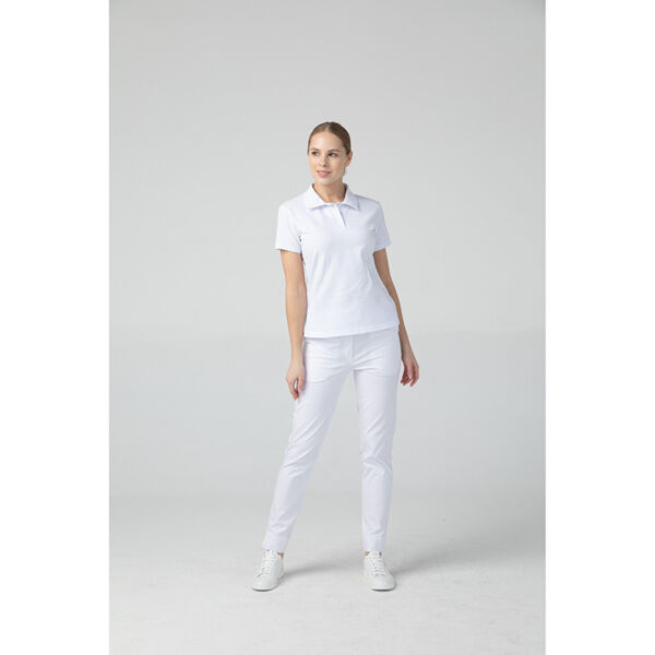 Поло женское Dr. Nice DRN110, белый, 42 - фото 1