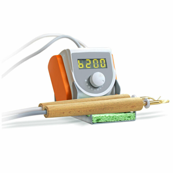 Электрошпатель Аверон ЭШЗ 2.1 ДУЭТ НЬЮ, двухканальный, с цифровой индикацией, 2 насадки - фото 0