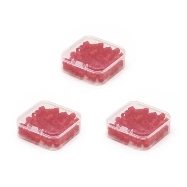 Маркировочные кольца Dentins, для инструментов, S, красные, 100 шт - фото 0