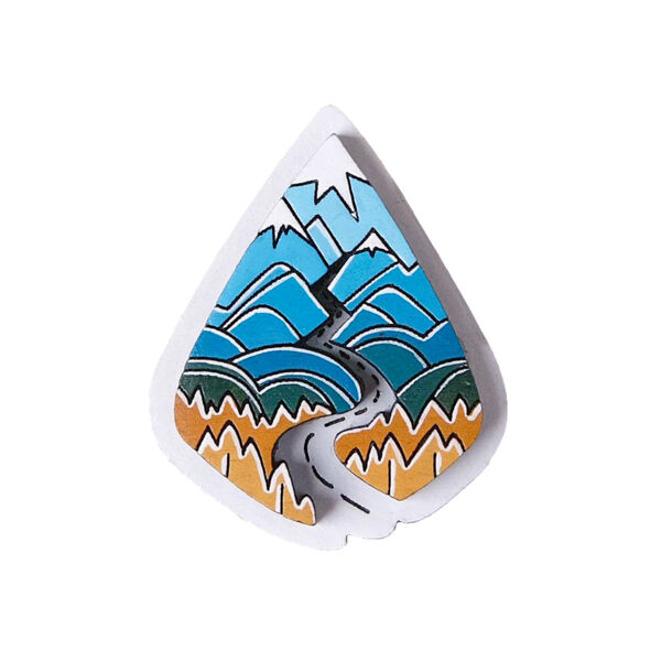 Значок "Путешествие в горы" - фото 0