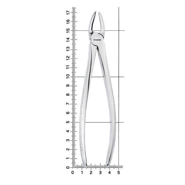 Щипцы для удаления зубов, верхние моляры справа, S-образные, стандартные - фото 7