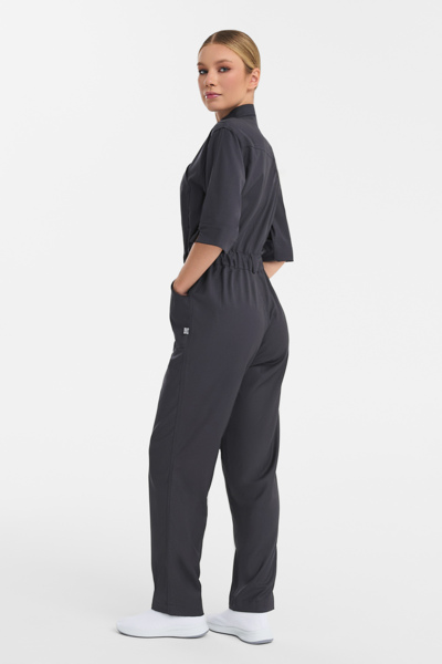 Комбинезон медицинский женский Тезис TZ490, графит, 50 - фото 4