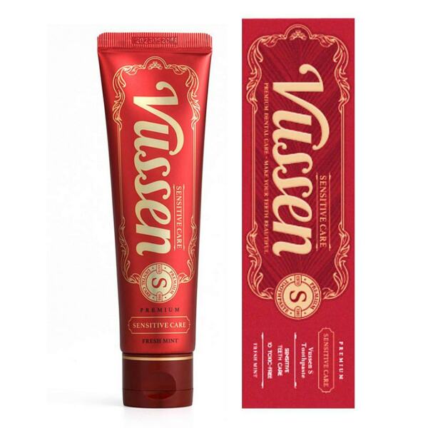 Зубная паста Vussen S "Свежая мята", 120 г, 1 шт - фото 1