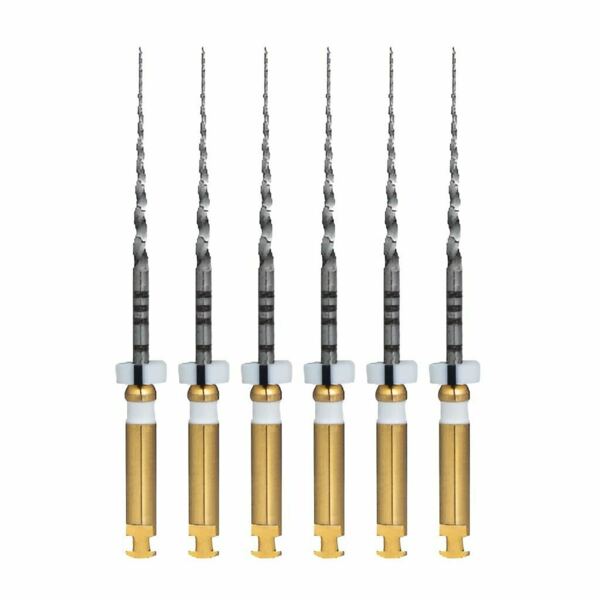 Файлы машинные Eurofile Ultratapers, для препарирования каналов, 25 мм, №S2, никель-титан, 6 шт - фото 0