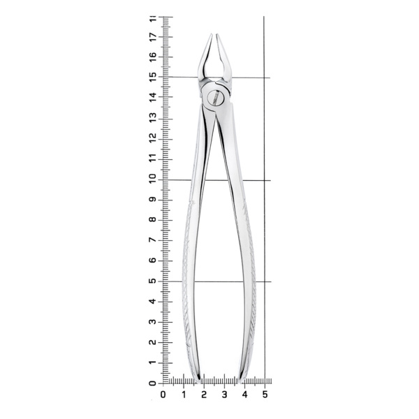 Щипцы для удаления зубов, верхние премоляры, глубокий захват, S-образные, стандартные - фото 6