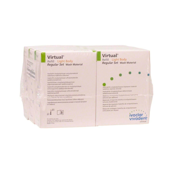 Virtual Multi Pack Light Body - слепочный материал, стандартный, 12х50 мл - фото 0