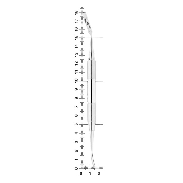 Распатор Prichard, c градуированной частью, 4,0 мм, ручка DELUXE (10 мм), экстра легкая - фото 3