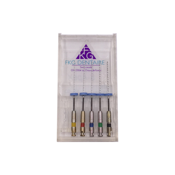 S-Apex NiTi Ra - машинный никель-титановый файл, 25 мм, №15-40, 6 шт - фото 2
