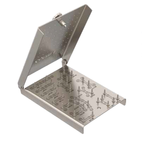 Кассета-укладка для низкопрофильных пластин, размер 112 х 82 мм - фото 0