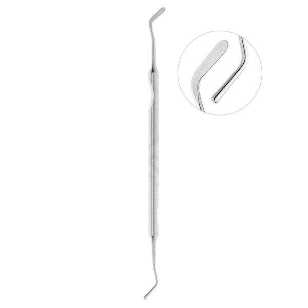 Гладилка-штопфер Дента-М №3, двусторонняя, для уплотнения и послойного внесения материала, сталь, 1 шт - фото 0