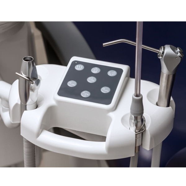 Стоматологическая установка Woson Wod 550, верхняя подача, голубой - фото 4