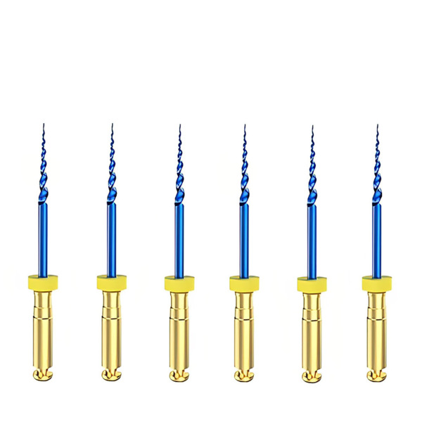 Файлы машинные Eurofile MG3 II Blue, стерильный, для прохождения и очищения каналов, 19 мм, №20/.10, никель-титан, 6 шт - фото 0