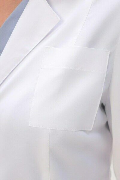 Халат женский 215 Ultra, длинный рукав, белый, 54 - фото 2