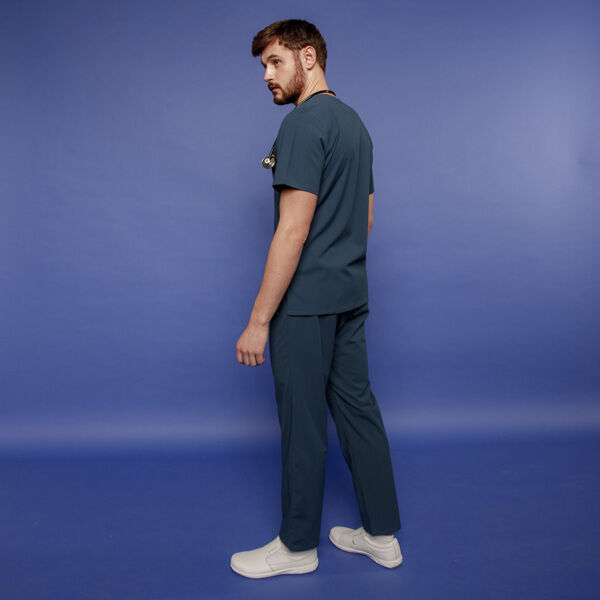 Туника медицинская мужская Pulse 245 Vermont R148, нэви, 4XL - фото 2