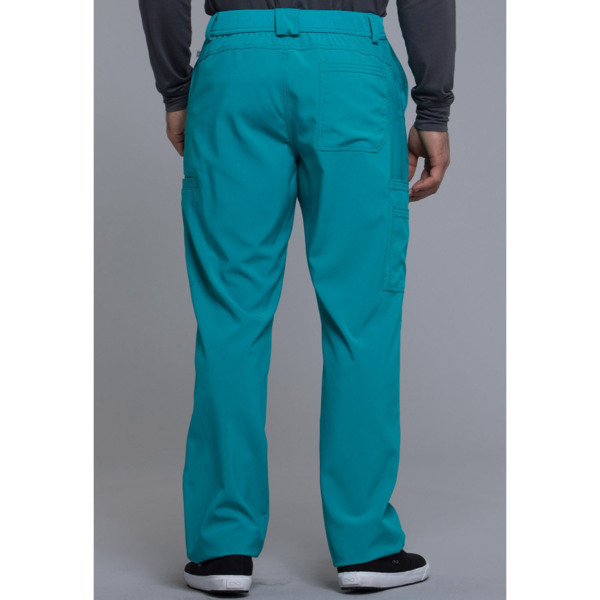 Брюки медицинские мужские Cherokee CK200A, бирюзовый, S - фото 1
