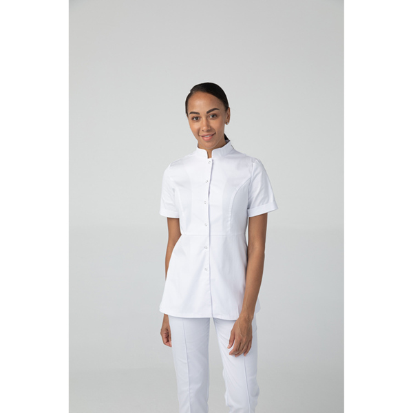 Туника женская Dr. Nice на кнопках, белый, 48 - фото 1