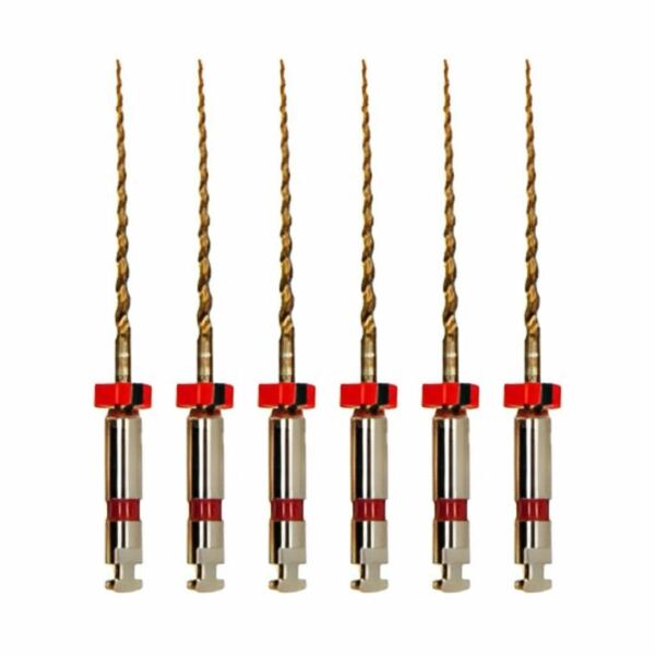 Файлы машинные Geosoft EndoLine R-SHAPER, стерильные, для повторного лечения, 31 мм, №25/.04, никель-титан, 6 шт - фото 0
