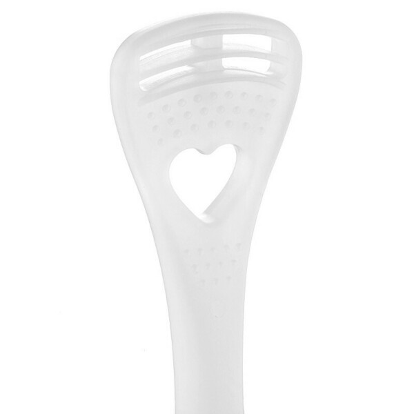 Скребок для языка Revyline, мягкий, белый - фото 3