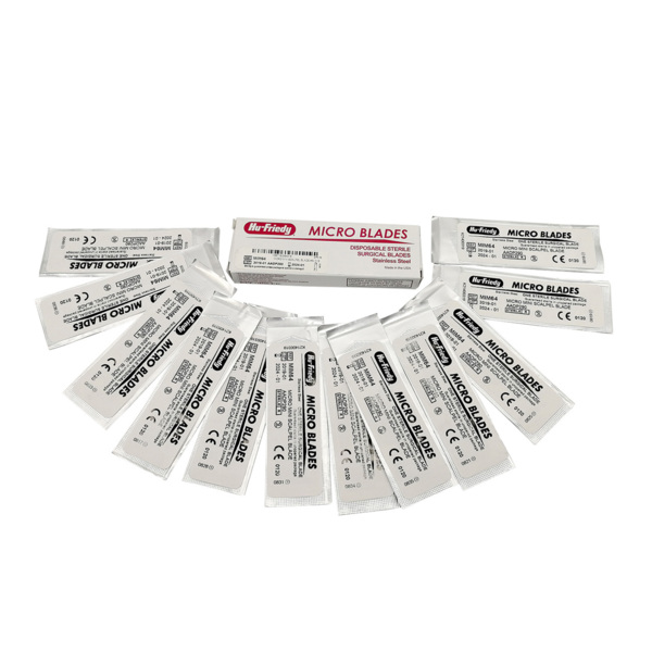 Лезвия для скальпеля Micro #64, для микрохирургии, стерильные, 12 шт - фото 1