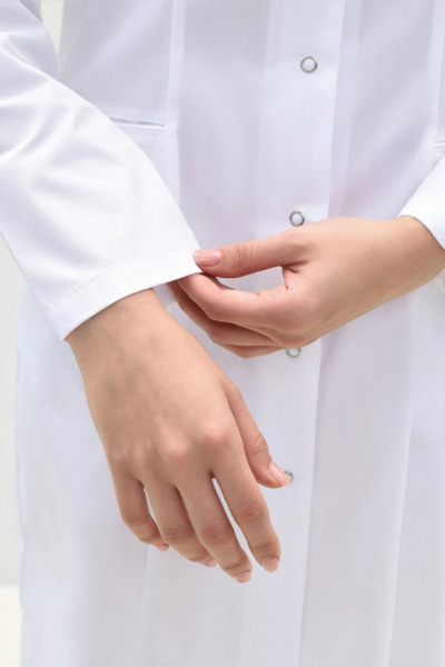 Халат женский 206 Ultra Soft, длинный рукав, белый, 50 - фото 4